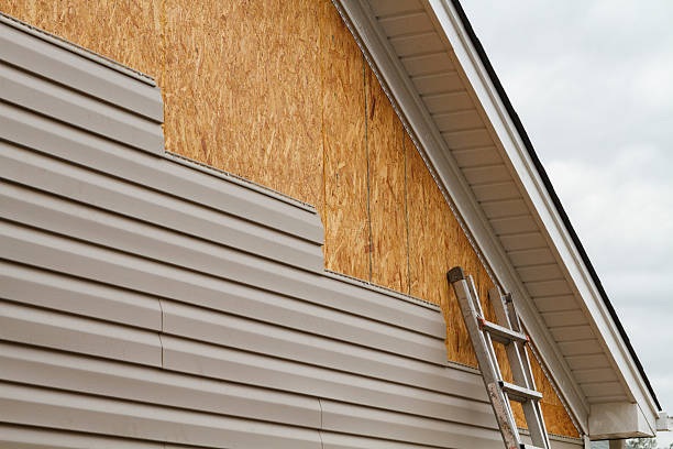 Professional Wood Siding technician working in Graham, NC